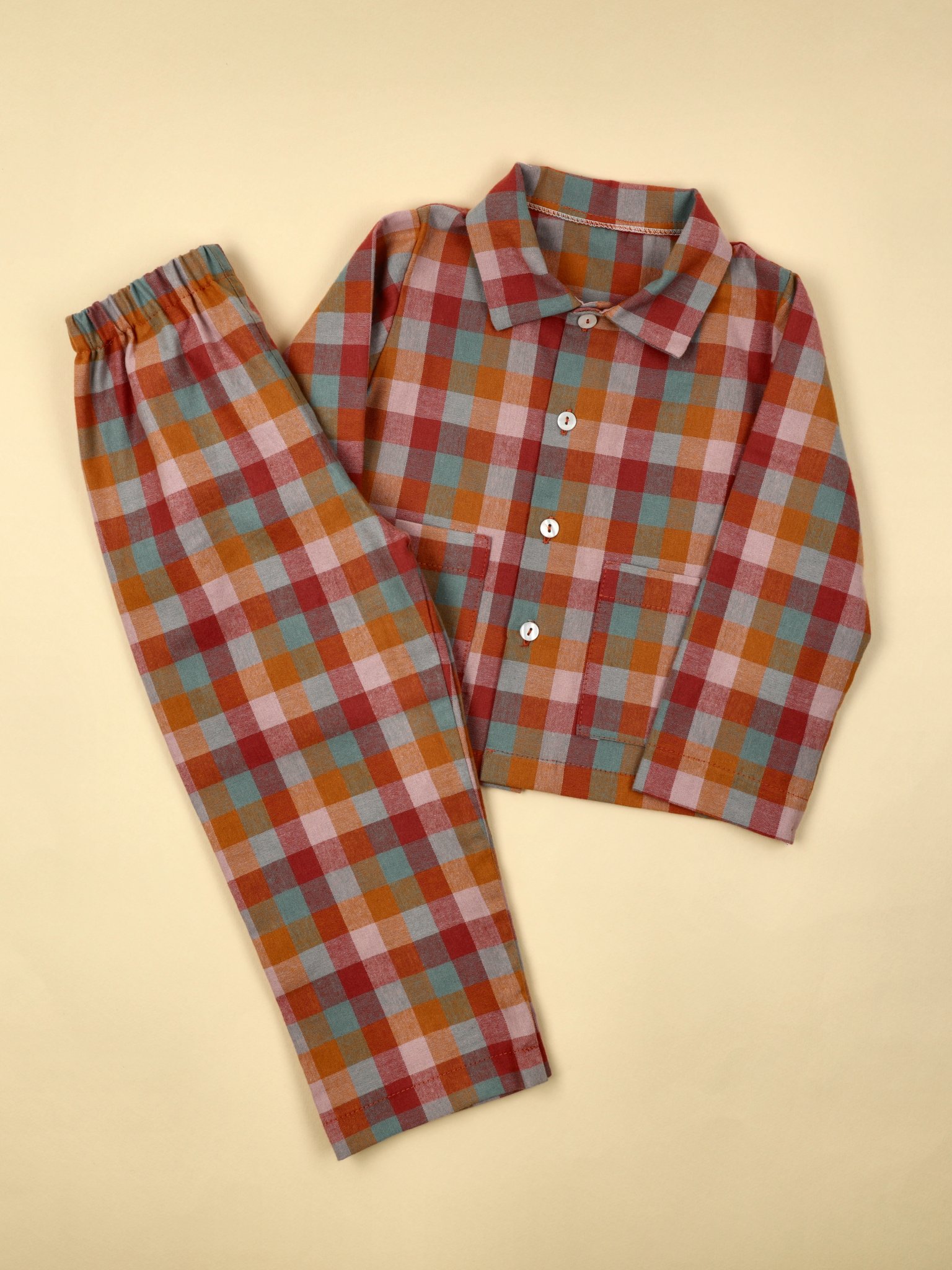 Pijama Babar com Gola Lapela