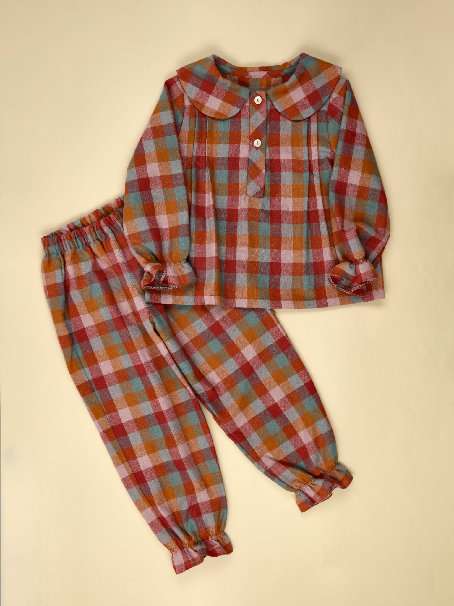 Pijama Babar com Gola Redonda