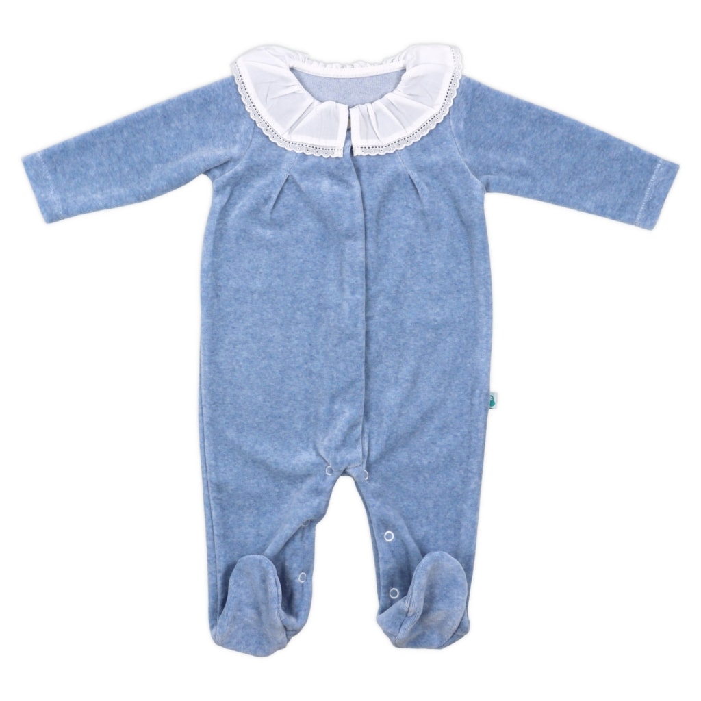 Babygrow de bebé laminado azul.