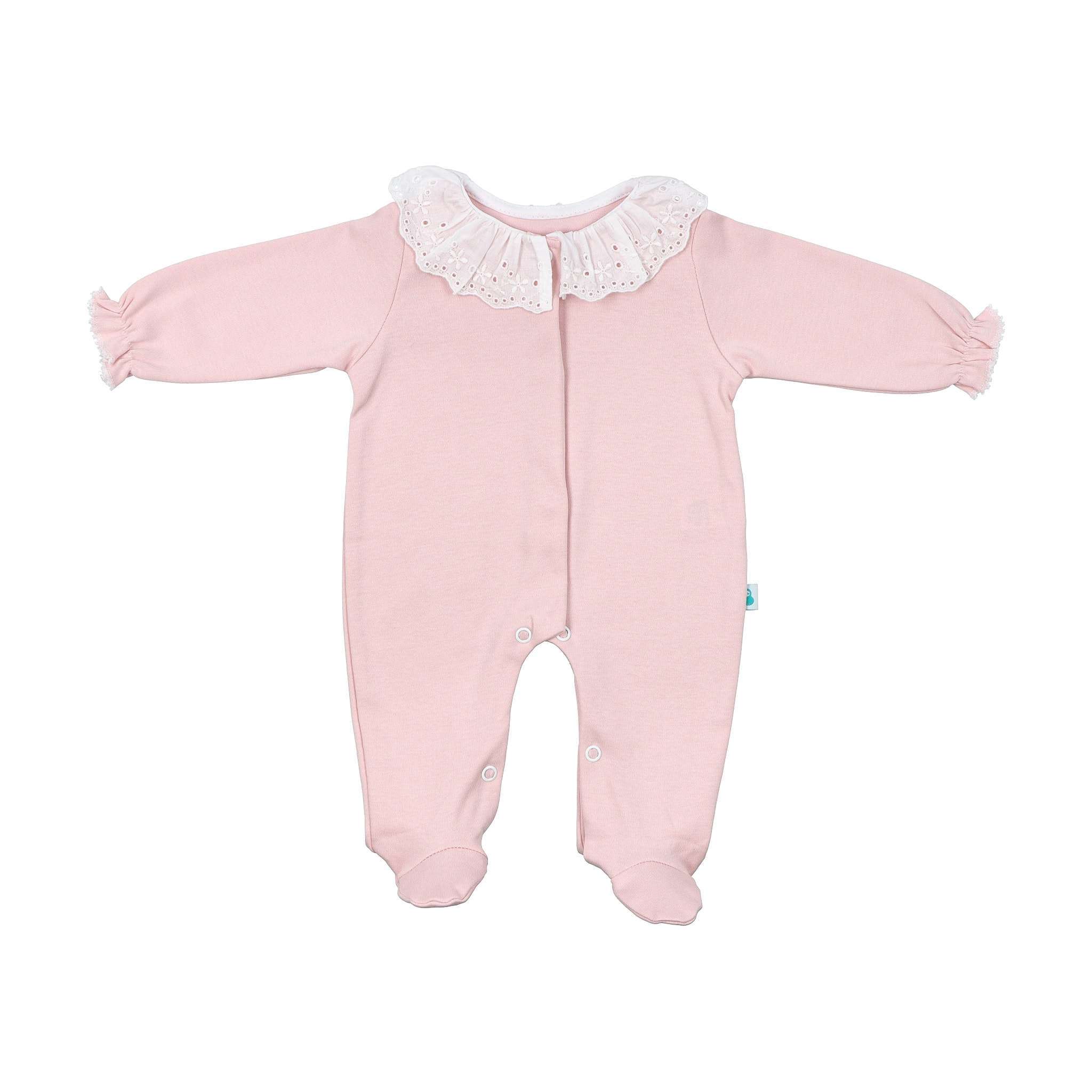 Babygrow - Scalloped Floral Collar