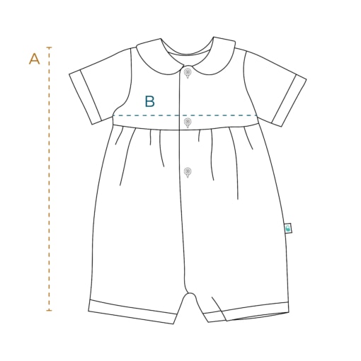 Modelo 9 Pijama Macacao com Gola Redonda