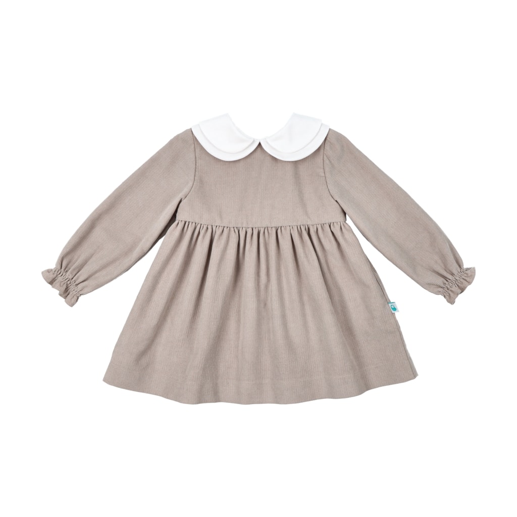 Vestido Thyme Bege Frente